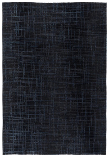 Safavieh Mila 4'-0" x 6'-0" Rug in Dark Blue / Black
