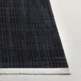 Safavieh Mila 4'-0" x 6'-0" Rug in Dark Blue / Black