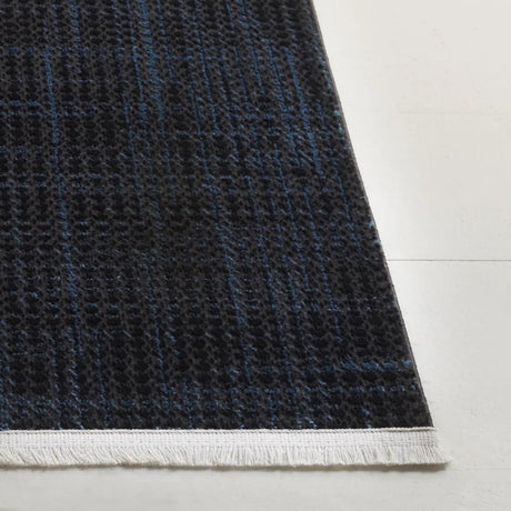 Safavieh Mila 4'-0" x 6'-0" Rug in Dark Blue / Black