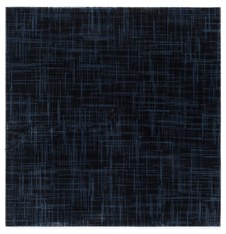 Safavieh Mila 6'-7" x 6'-7" Rug in Dark Blue / Black