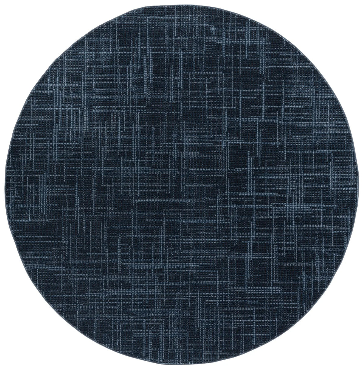 Safavieh Mila 6'-7" x 6'-7" Rug in Blue / Black