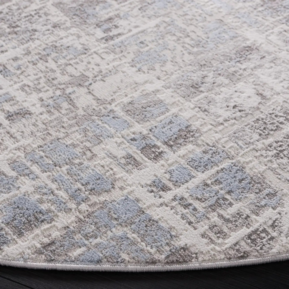 Safavieh Mila 6'-7" x 6'-7" Rug in Grey / Light Blue