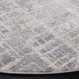 Safavieh Mila 6'-7" x 6'-7" Rug in Grey / Light Blue