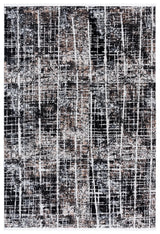 Safavieh Mila 4'-0" x 6'-0" Rug in Brown / Black Ivory
