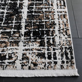 Safavieh Mila 4'-0" x 6'-0" Rug in Brown / Black Ivory