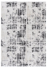 Safavieh Mila 4'-0" x 6'-0" Rug in Black / Ivory
