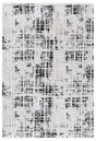 Safavieh Mila 4'-0" x 6'-0" Rug in Black / Ivory