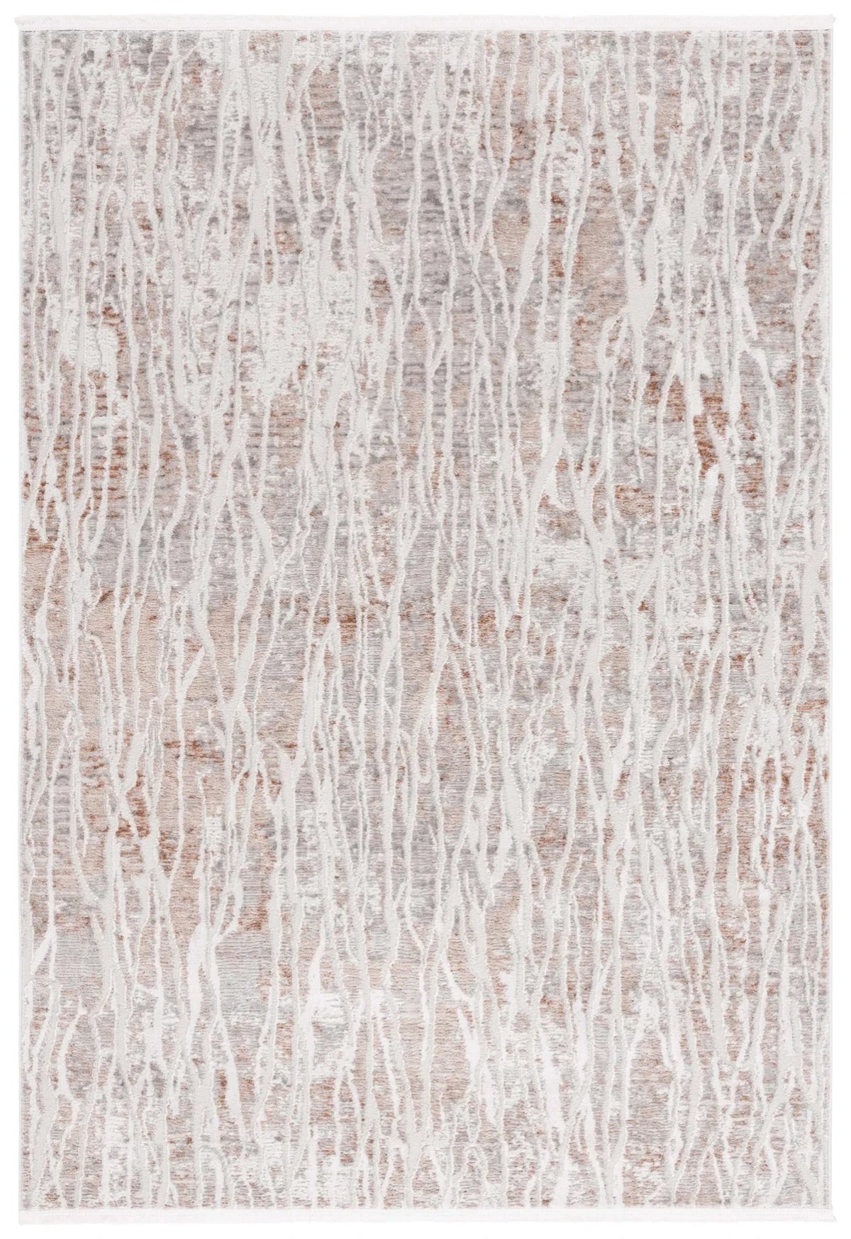 Safavieh Mila 4'-0" x 6'-0" Rug in Beige / Grey