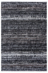 Safavieh Mila 4'-0" x 6'-0" Rug in Black / Beige Ivory