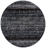 Safavieh Mila 6'-7" x 6'-7" Rug in Black / Beige Ivory