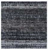 Safavieh Mila 6'-7" x 6'-7" Rug in Black / Beige Ivory