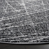 Safavieh Mila 6'-7" x 6'-7" Rug in Ivory / Grey Black