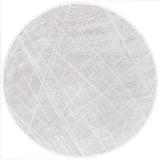 Safavieh Mila 6'-7" x 6'-7" Rug in Grey / Ivory