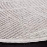 Safavieh Mila 6'-7" x 6'-7" Rug in Grey / Ivory