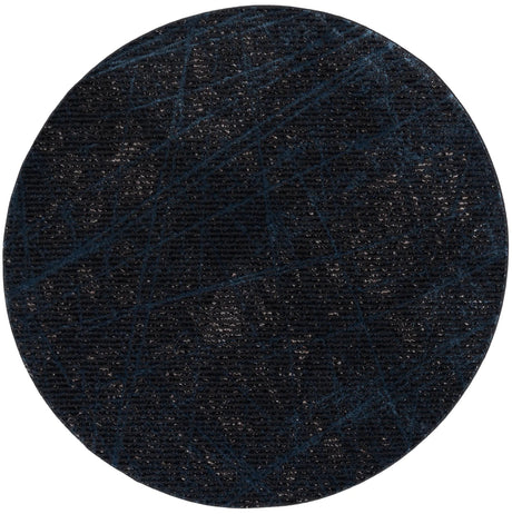 Safavieh Mila 6'-7" x 6'-7" Rug in Dark Blue / Black