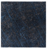Safavieh Mila 6'-7" x 6'-7" Rug in Dark Blue / Black