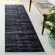 Safavieh Mila 2'-2" x 8'-0" Rug in Dark Blue / Black