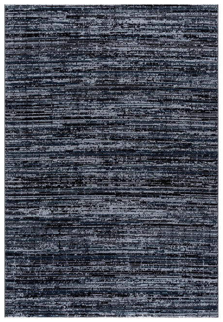 Safavieh Mila 4'-0" x 6'-0" Rug in Dark Blue / Black