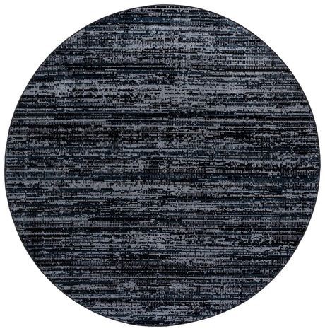 Safavieh Mila 6'-7" x 6'-7" Rug in Dark Blue / Black