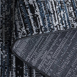 Safavieh Mila 4'-0" x 6'-0" Rug in Dark Blue / Black