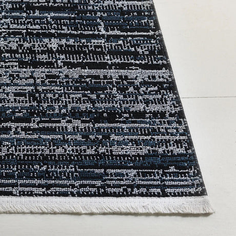 Safavieh Mila 4'-0" x 6'-0" Rug in Dark Blue / Black