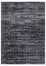 Safavieh Mila 4'-0" x 6'-0" Rug in Brown / Ivory Black