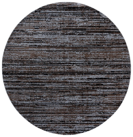 Safavieh Mila 6'-7" x 6'-7" Rug in Brown / Ivory Black