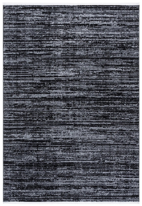 Safavieh Mila 4'-0" x 6'-0" Rug in Black / Ivory
