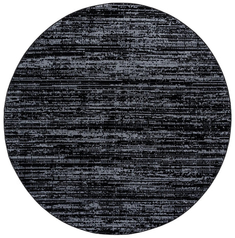 Safavieh Mila 6'-7" x 6'-7" Rug in Black / Ivory