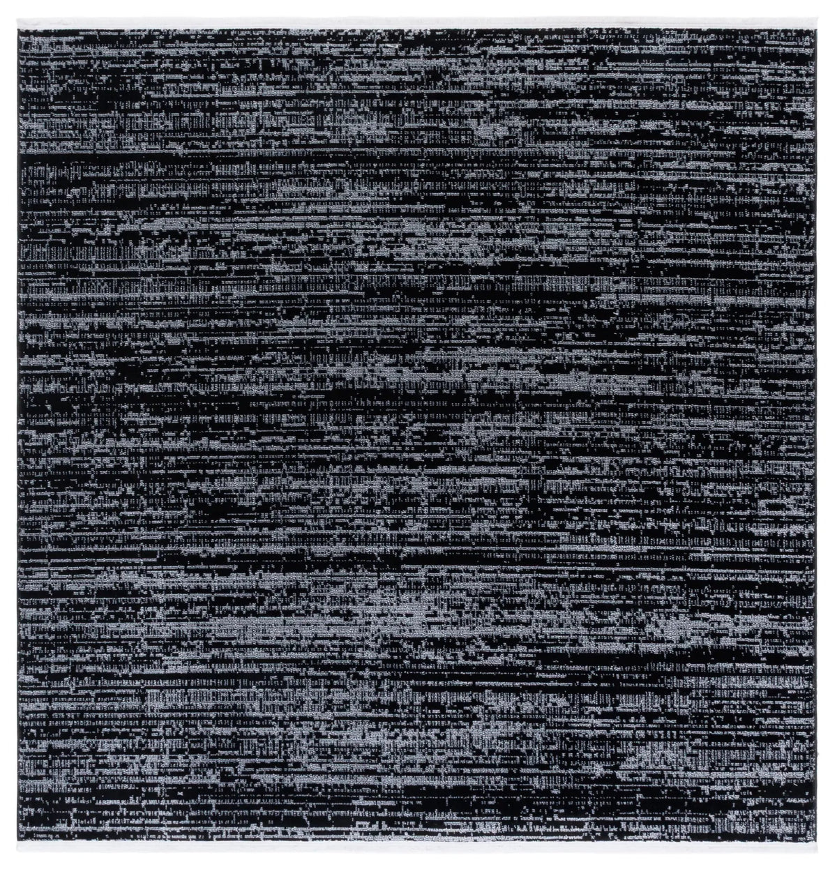 Safavieh Mila 6'-7" x 6'-7" Rug in Black / Ivory