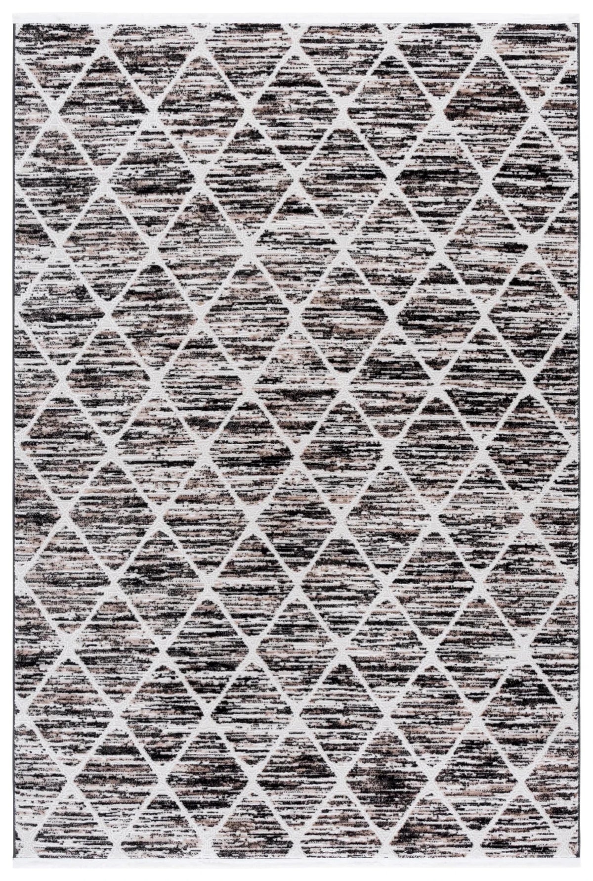 Safavieh Mila 4'-0" x 6'-0" Rug in Ivory / Black