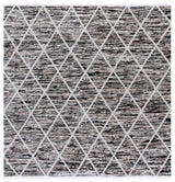 Safavieh Mila 6'-7" x 6'-7" Rug in Ivory / Black