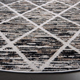 Safavieh Mila 6'-7" x 6'-7" Rug in Ivory / Black