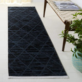 Safavieh Mila 2'-2" x 8'-0" Rug in Brown / Blue Black