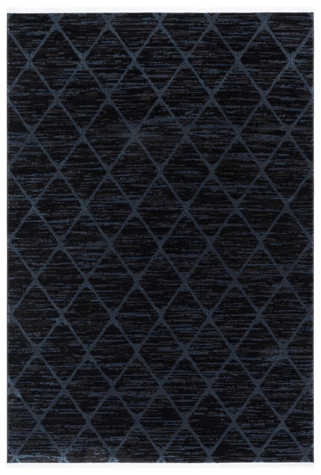 Safavieh Mila 4'-0" x 6'-0" Rug in Brown / Blue Black