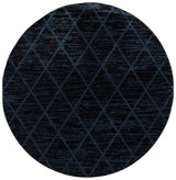 Safavieh Mila 6'-7" x 6'-7" Rug in Brown / Blue Black