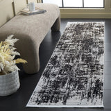 Safavieh Mila 2'-2" x 8'-0" Rug in Ivory / Black