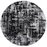 Safavieh Mila 6'-7" x 6'-7" Rug in Ivory / Black