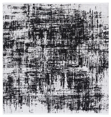 Safavieh Mila 6'-7" x 6'-7" Rug in Ivory / Black