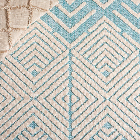 Safavieh Milos Mlo104K Turquoise/Ivory Rug.