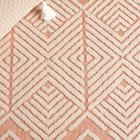 Safavieh Milos Mlo104P Rust/Ivory Rug.