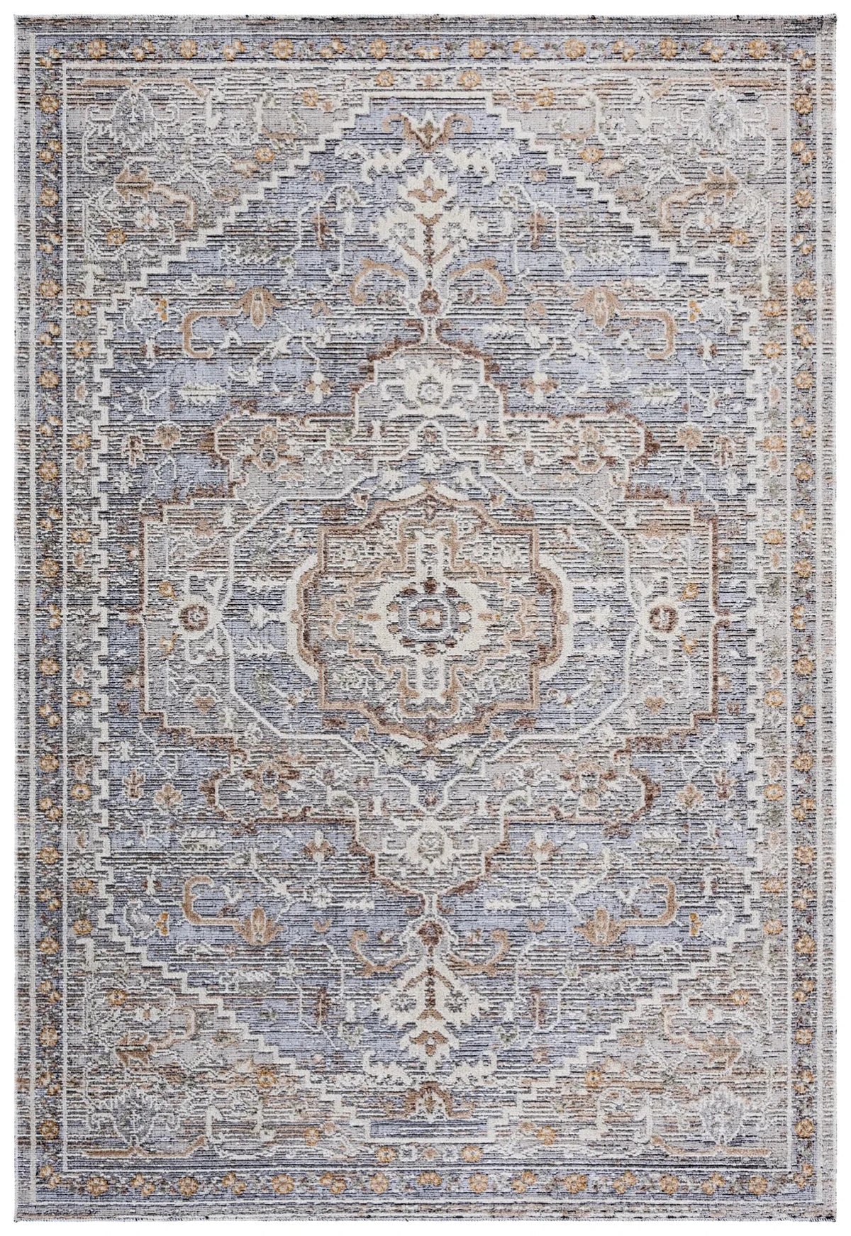 Safavieh Miranda 4'-0" x 6'-0" Rug in Beige / Grey Ivory