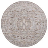 Safavieh Miranda 6'-6" x 6'-6" Rug in Beige / Grey Ivory