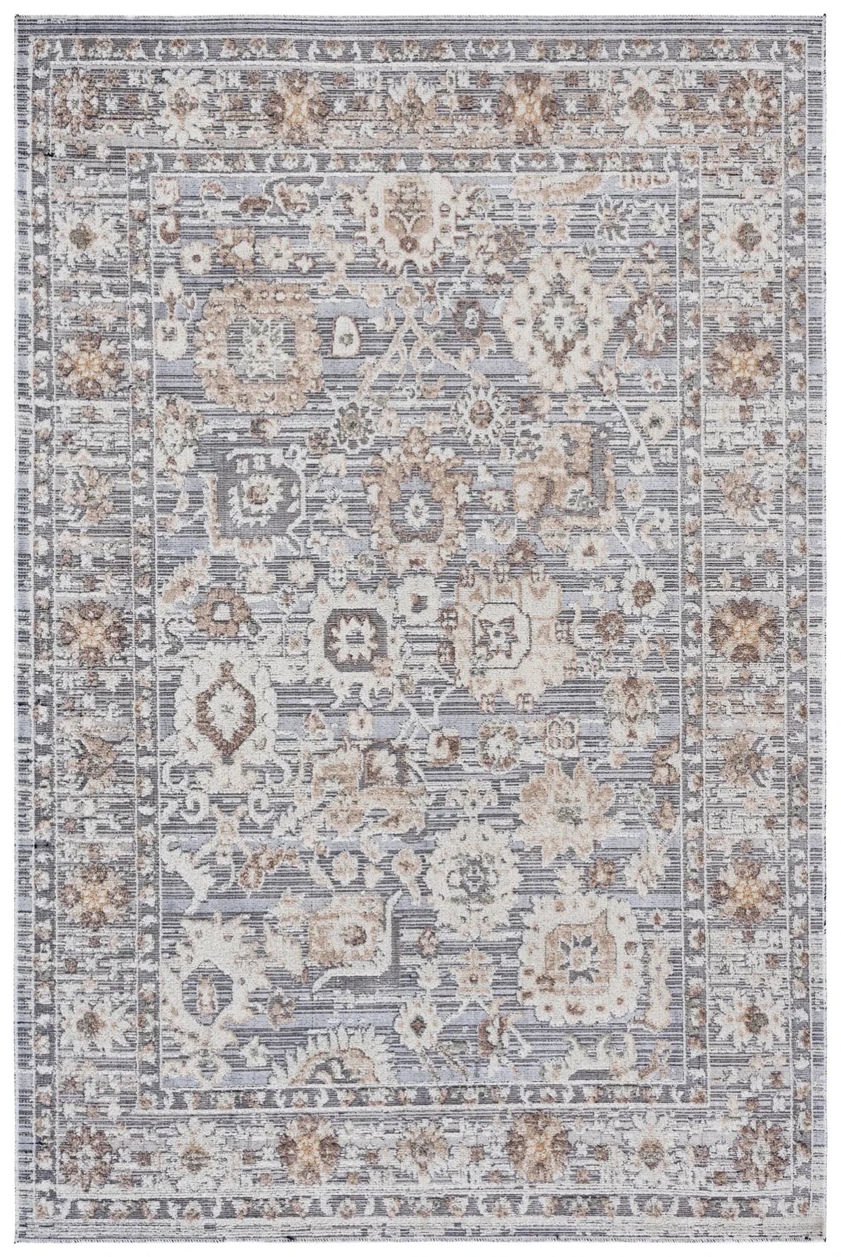 Safavieh Miranda 4'-0" x 6'-0" Rug in Grey / Ivory Beige