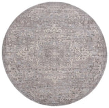 Safavieh Miranda 6'-6" x 6'-6" Rug in Grey / Ivory