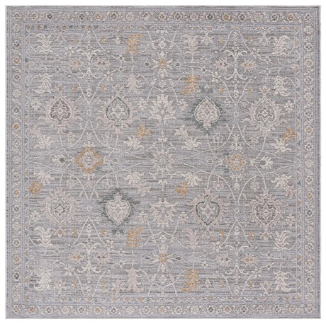 Safavieh Miranda 6'-6" x 6'-6" Rug in Grey / Ivory Beige