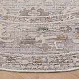 Safavieh Miranda 6'-6" x 6'-6" Rug in Grey / Ivory Beige