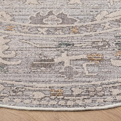 Safavieh Miranda 6'-6" x 6'-6" Rug in Grey / Ivory Beige