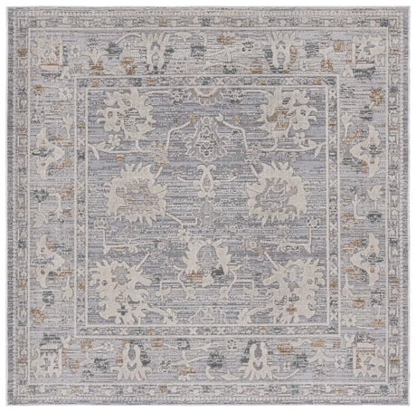 Safavieh Miranda 6'-6" x 6'-6" Rug in Grey / Ivory Beige