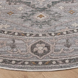 Safavieh Miranda 6'-6" x 6'-6" Rug in Grey / Ivory Beige